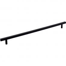 Jeffrey Alexander 845-305MB - 305 mm Center-to-Center Matte Black Square Dominique Cabinet Bar Pull