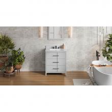 Jeffrey Alexander VN2KAT-30-GR-NT - 30'' Grey Katara Vanity