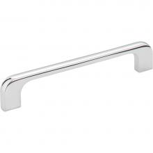 Jeffrey Alexander 264-128PC - 128 mm Center-to-Center Polished Chrome Alvar Cabinet Pull