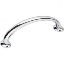 Jeffrey Alexander 650-96PC - 96 mm Center-to-Center Polished Chrome Hudson Cabinet Pull