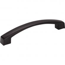 Jeffrey Alexander 549-128MB - 128 mm Center-to-Center Matte Black Square Merrick Cabinet Pull