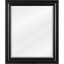 Jeffrey Alexander MIR2DOU-20-BK - 20'' W x 1'' D x 24'' H Black Douglas mirror