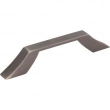 Jeffrey Alexander 798-96BNBDL - 96 mm Center-to-Center Brushed Pewter Square Royce Cabinet Pull