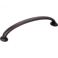 Jeffrey Alexander 650-128DBAC - 128 mm Center-to-Center Brushed Oil Rubbed Bronze Hudson Cabinet Pull