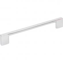 Jeffrey Alexander 635-160PC - 160 mm Center-to-Center Polished Chrome Square Sutton Cabinet Bar Pull