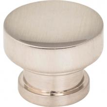 Jeffrey Alexander 484SN - 1-1/4'' Diameter Satin Nickel Elara Cabinet Knob