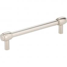 Jeffrey Alexander 885-128NI - 128 mm Center-to-Center Polished Nickel Hayworth Cabinet Bar Pull