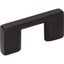 Jeffrey Alexander 635-32MB - 32 mm Center-to-Center Matte Black Square Sutton Cabinet Bar Pull