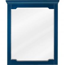 Jeffrey Alexander MIR2CHA-28-BL - 28'' W x 1-1/2'' D x 34'' H Hale Blue Chatham mirror