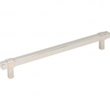 Jeffrey Alexander 293-192NI - 192 mm Center-to-Center Polished Nickel Square Zane Cabinet Pull