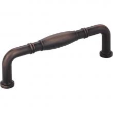 Jeffrey Alexander Z290-96-DBAC - 96 mm Center-to-Center Brushed Oil Rubbed Bronze Durham Cabinet Pull