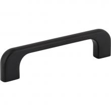 Jeffrey Alexander 264-96MB - 96 mm Center-to-Center Matte Black Alvar Cabinet Pull