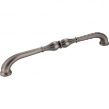 Jeffrey Alexander 818-12BNBDL - 12'' Center-to-Center Brushed Pewter Bella Appliance Handle