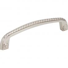 Jeffrey Alexander Z261-128SN - 128 mm Center-to-Center Satin Nickel Rope Rhodes Cabinet Pull