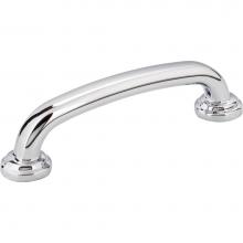 Jeffrey Alexander 527PC - 96 mm Center-to-Center Polished Chrome Bremen 1 Cabinet Pull