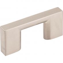 Jeffrey Alexander 635-32SN - 32 mm Center-to-Center Satin Nickel Square Sutton Cabinet Bar Pull