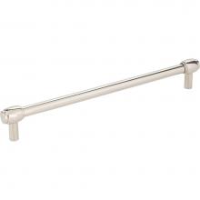 Jeffrey Alexander 885-224NI - 224 mm Center-to-Center Polished Nickel Hayworth Cabinet Bar Pull