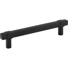 Jeffrey Alexander 293-128MB - 128 mm Center-to-Center Matte Black Square Zane Cabinet Pull