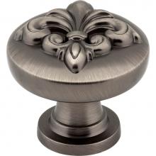 Jeffrey Alexander 218BNBDL - 1-3/8'' Diameter Brushed Pewter Lafayette Cabinet Knob