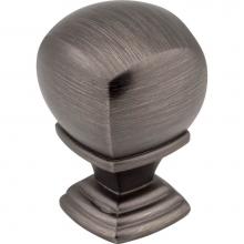 Jeffrey Alexander 188BNBDL - 7/8'' Overall Length  Brushed Pewter Katharine Cabinet Knob