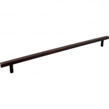 Jeffrey Alexander 845-18DBAC - 18'' Center-to-Center Brushed Oil Rubbed Bronze Square Dominique Appliance Handle