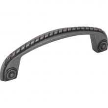 Jeffrey Alexander Z261-96-DACM - 96 mm Center-to-Center Gun Metal Rope Rhodes Cabinet Pull