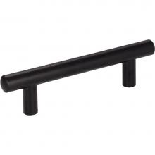 Jeffrey Alexander 146MB - 96 mm Center-to-Center Matte Black Key West Cabinet Bar Pull