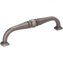 Jeffrey Alexander 188-128BNBDL - 128 mm Center-to-Center Brushed Pewter Katharine Cabinet Pull