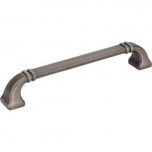 Jeffrey Alexander 165-160BNBDL - 160 mm Center-to-Center Brushed Pewter Ella Cabinet Pull