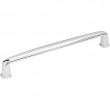 Jeffrey Alexander 1092-160PC - 160 mm Center-to-Center Polished Chrome Square Milan 1 Cabinet Pull