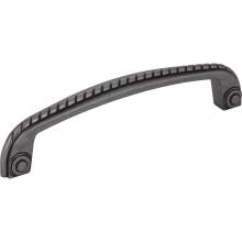 Jeffrey Alexander Z261-128DACM - 128 mm Center-to-Center Gun Metal Rope Rhodes Cabinet Pull