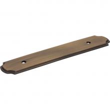 Jeffrey Alexander B812-96ABSB - 6-1/8'' O.L. (96 mm Center-to-Center) Antique Brushed Satin Brass Pull Backplate