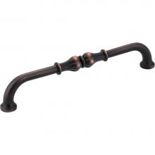 Jeffrey Alexander 818-160DBAC - 160 mm Center-to-Center Brushed Oil Rubbed Bronze Bella Cabinet Pull