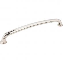 Jeffrey Alexander 527-12NI - 12'' Center-to-Center Polished Nickel Bremen 1 Appliance Handle