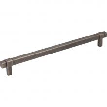 Jeffrey Alexander 293-224BNBDL - 224 mm Center-to-Center Brushed Pewter Square Zane Cabinet Pull