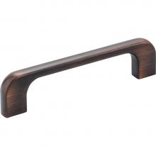 Jeffrey Alexander 264-96DBAC - 96 mm Center-to-Center Brushed Oil Rubbed Bronze Alvar Cabinet Pull