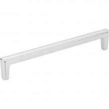 Jeffrey Alexander 259-160PC - 160 mm Center-to-Center Polished Chrome Lexa Cabinet Pull