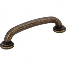 Jeffrey Alexander 527ABM-D - 96 mm Center-to-Center Distressed Antique Brass Bremen 1 Cabinet Pull