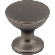 Jeffrey Alexander 667S-BNBDL - 1-1/16'' Diameter Brushed Pewter Rae Cabinet Knob