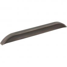 Jeffrey Alexander 484-192224BNBDL - 192 mm / 224 mm  Center-to-Center Brushed Pewter Elara Cabinet Pinch Pull