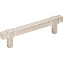 Jeffrey Alexander 293-96SN - 96 mm Center-to-Center Satin Nickel Square Zane Cabinet Pull