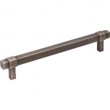 Jeffrey Alexander 293-160BNBDL - 160 mm Center-to-Center Brushed Pewter Square Zane Cabinet Pull