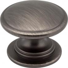 Jeffrey Alexander 3980-BNBDL - 1-1/4'' Diameter Brushed Pewter Durham Cabinet Knob