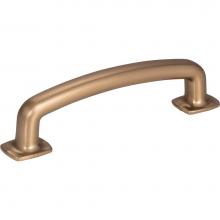 Jeffrey Alexander MO6373SBZ - 96 mm Center-to-Center Satin Bronze Belcastel 1 Cabinet Pull