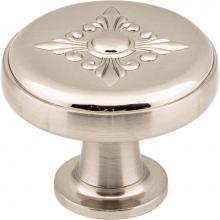 Jeffrey Alexander 417SN - 1-3/8'' Diameter Satin Nickel Baroque Lafayette Cabinet Knob