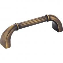 Jeffrey Alexander Z280-ABSB - 96 mm Center-to-Center Antique Brushed Satin Brass Cordova Cabinet Pull