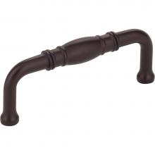 Jeffrey Alexander Z290-3-ORB - 3'' Center-to-Center Dark Bronze Durham Cabinet Pull