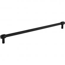 Jeffrey Alexander 885-305MB - 305 mm Center-to-Center Matte Black Hayworth Cabinet Bar Pull