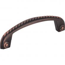 Jeffrey Alexander Z261-96-DBAC - 96 mm Center-to-Center Brushed Oil Rubbed Bronze Rope Rhodes Cabinet Pull