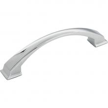 Jeffrey Alexander 944-128PC - 128 mm Center-to-Center Polished Chrome Arched Roman Cabinet Pull